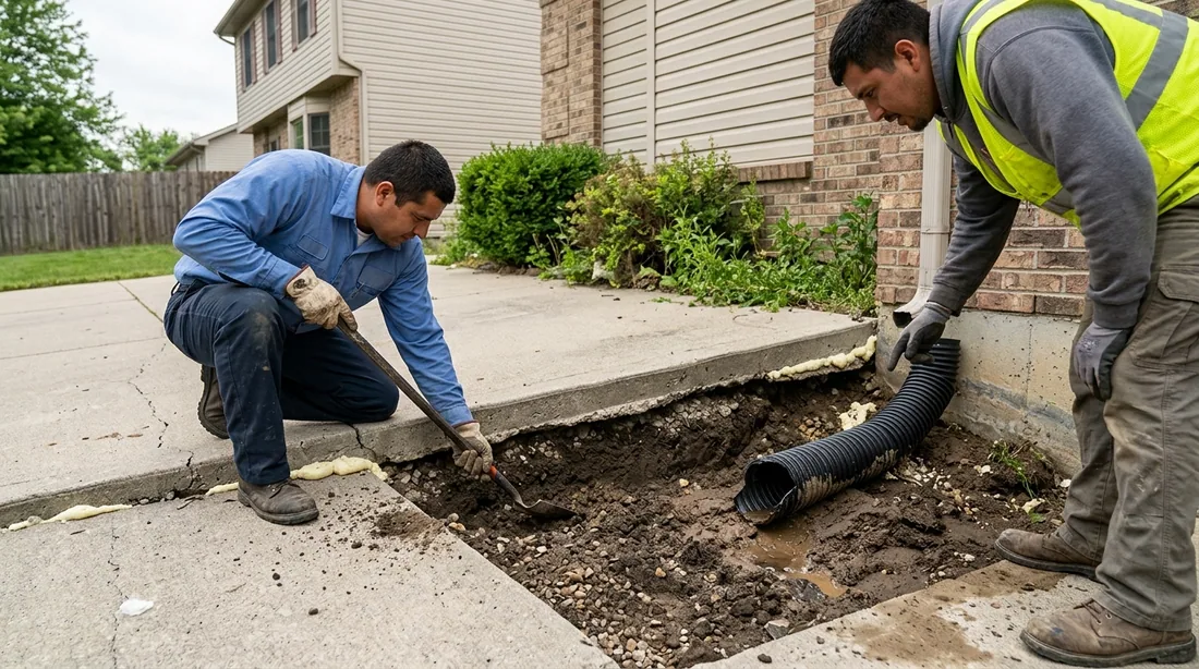 Establishing why the slab moved — Erie, PA